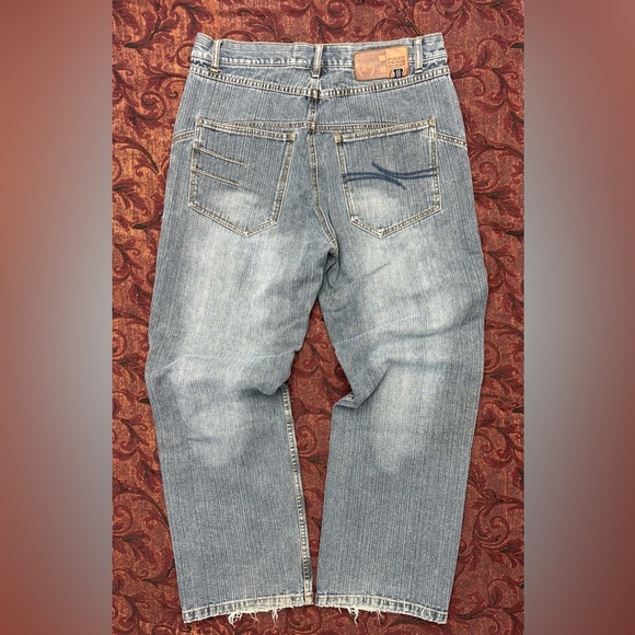 Y2K Super Baggy Phat Farm Jeans - Picture 2 of 4